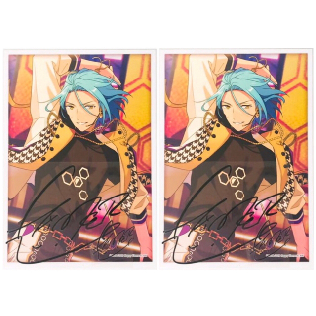 新品☆あんスタ【HiMERU】サインステッカー☆New stars☆2点セットの