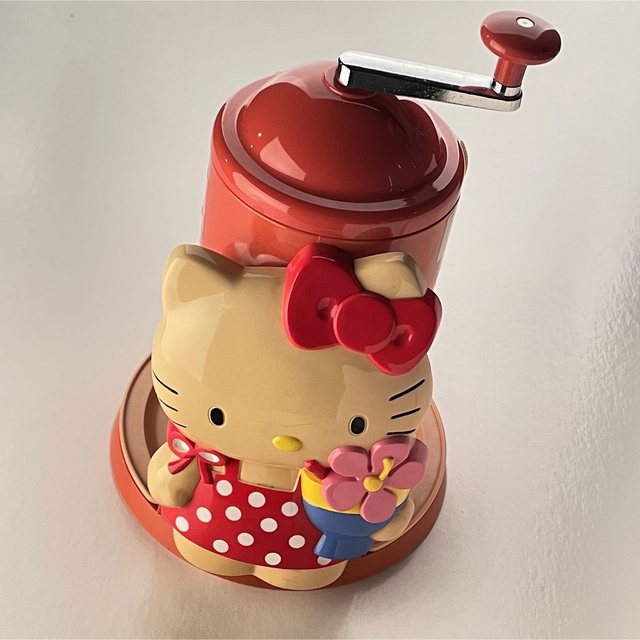 サンリオ ハローキティかき氷機 ドウシシャ ハローキティ 電動氷かき器