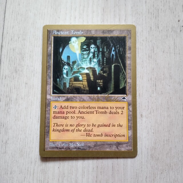 MTG Ancient Tomb 古えの墳墓 4枚セット 英語版 MTG 古えの墳墓 英語版