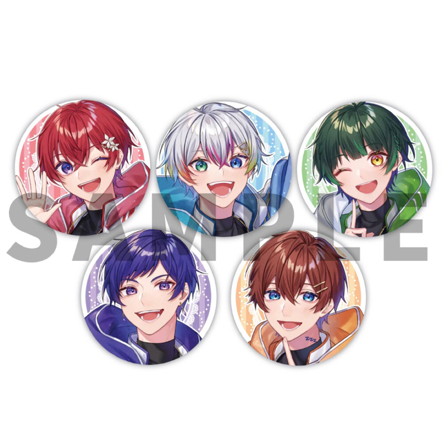 新品☆すたぽら【如月ゆう】Next Star☆ランダム☆缶バッジ☆第3弾の