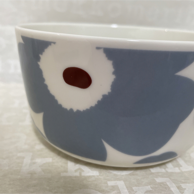 marimekko - 新品 マリメッコ ウニッコ ブルーグレー ボウル 大の通販