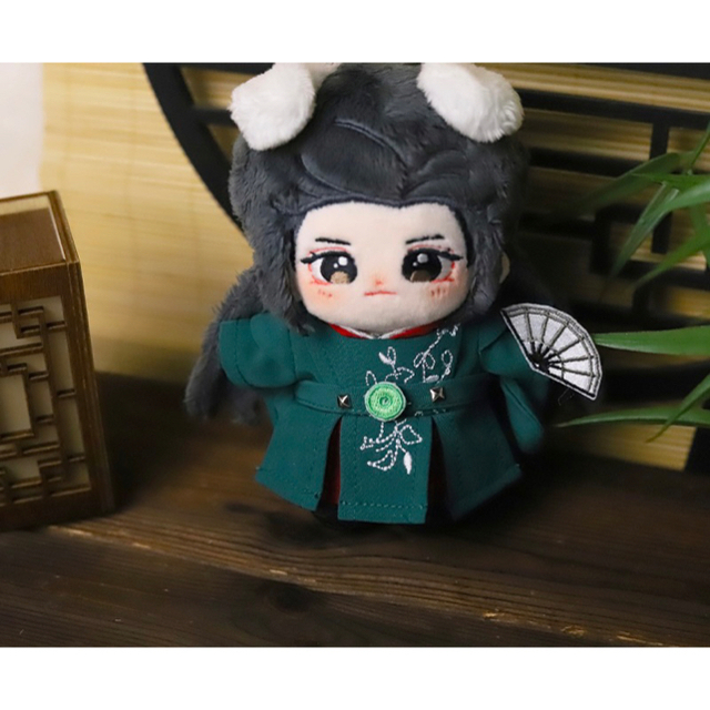 10cm 山河令 龔俊 ぬいぐるみ 着せ替え衣装 張哲瀚 阿絮 老温の通販 by