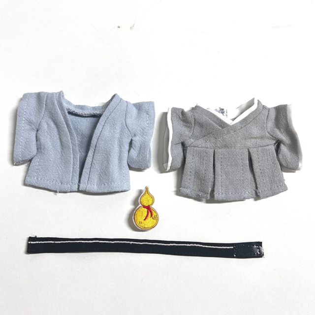 10cm 山河令 龔俊 ぬいぐるみ 着せ替え衣装 張哲瀚 阿絮 老温の通販 by