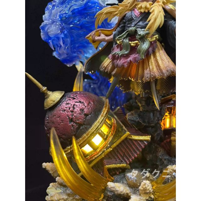 ワンピース シキ フィギュア ワーコレサイズ ガレージキット 塗装済み