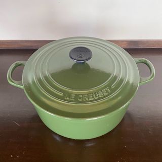 LE CREUSET（鍋/フライパン ・ グリーン・カーキ/緑色系）のフリマ