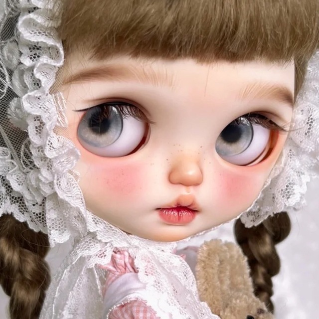 カスタムブライス 作家様 カスタムドール 人形 幼い かわいい フル