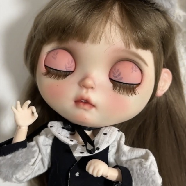 カスタムブライス 人形 ナチュラルメイク ドール 幼い かわいい 海外