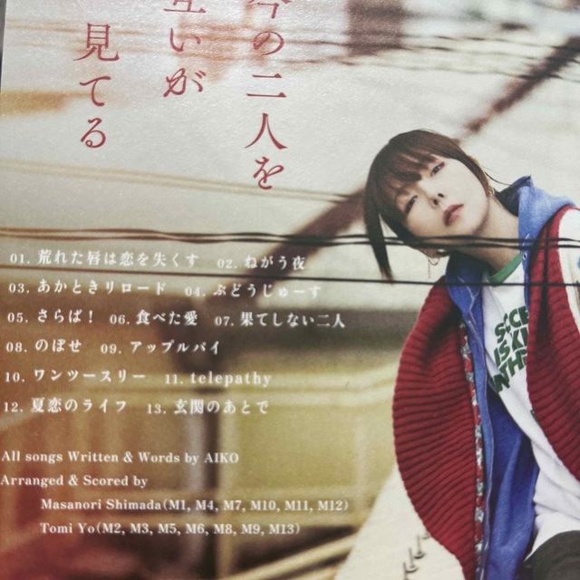 aiko 最新アルバムCD 今の二人をお互いが見てる 初回盤 カラートレイ