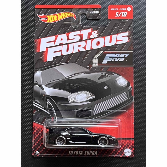 SUPRA - ホットウィール ワイルドスピード トヨタ スープラ ブラック