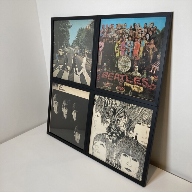 LPレコード4枚用額縁フレーム【製作品】の通販 by ひふみRecords