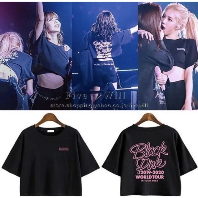 Mサイズ BLACKPINK ライブTシャツ ワールドツアー 限定グッズ2019の
