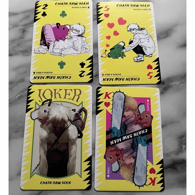 集英社 - ジャンプショップ チェンソーマン 箔押しトランプ デンジ