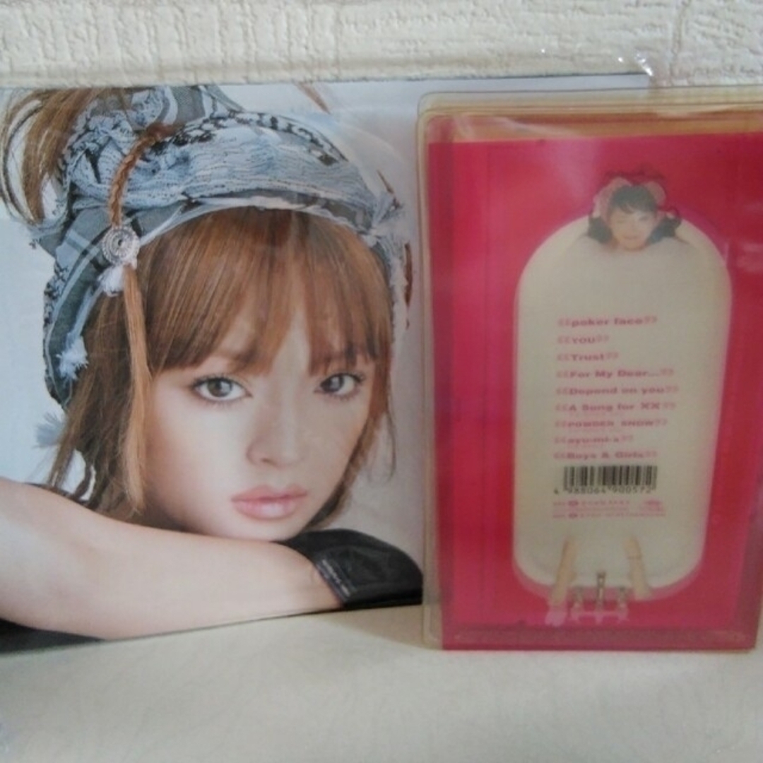 浜崎あゆみ写真集。CD7枚 。ポスター。希望の方ピンクのVHS 進呈の通販