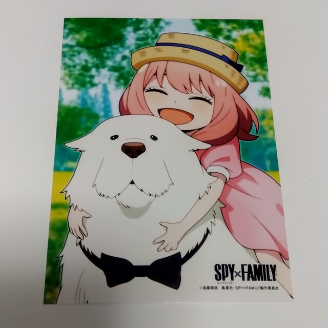 BANDAI - SPY×FAMILY ブロマイド JF2023 アーニャ ボンドの通販 by