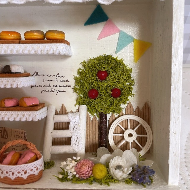 ミニチュア ドーナツ屋さんの通販 by Charme(シャルム)工房｜ラクマ