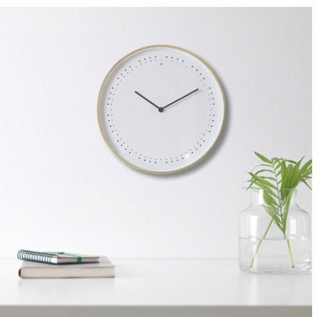 IKEA - IKEA イケア 置き時計掛け時計 ゴールド 廃盤 panoreraの通販