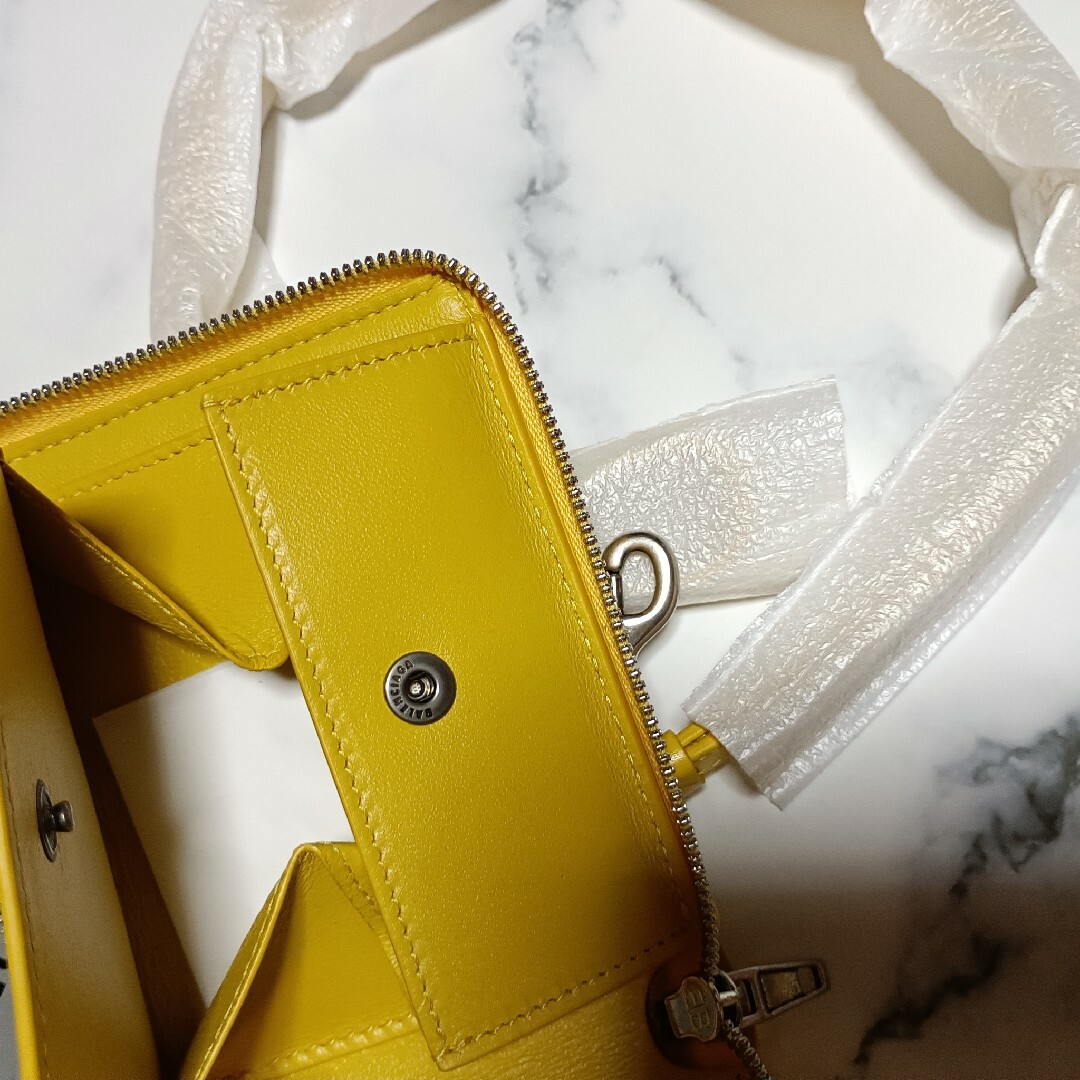 BALENCIAGA - バレンシアガ スモールシンプソンズストラップウォレット