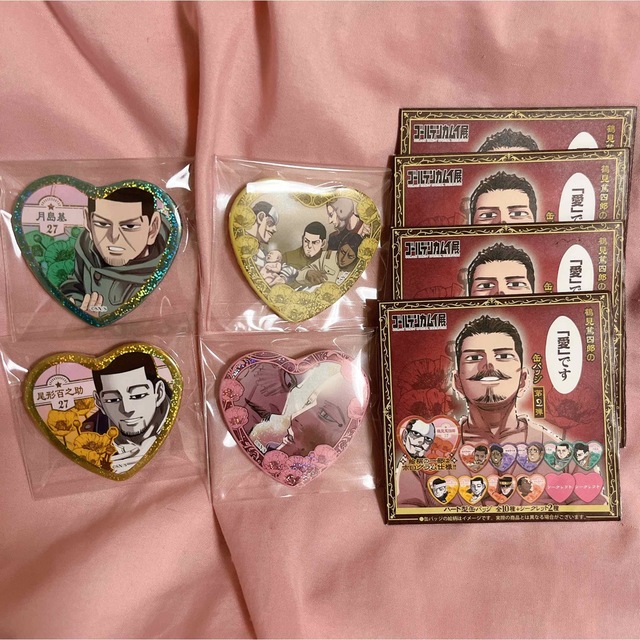 ゴールデンカムイ 愛です缶バッジ第二弾の通販 by キキ's shop｜ラクマ