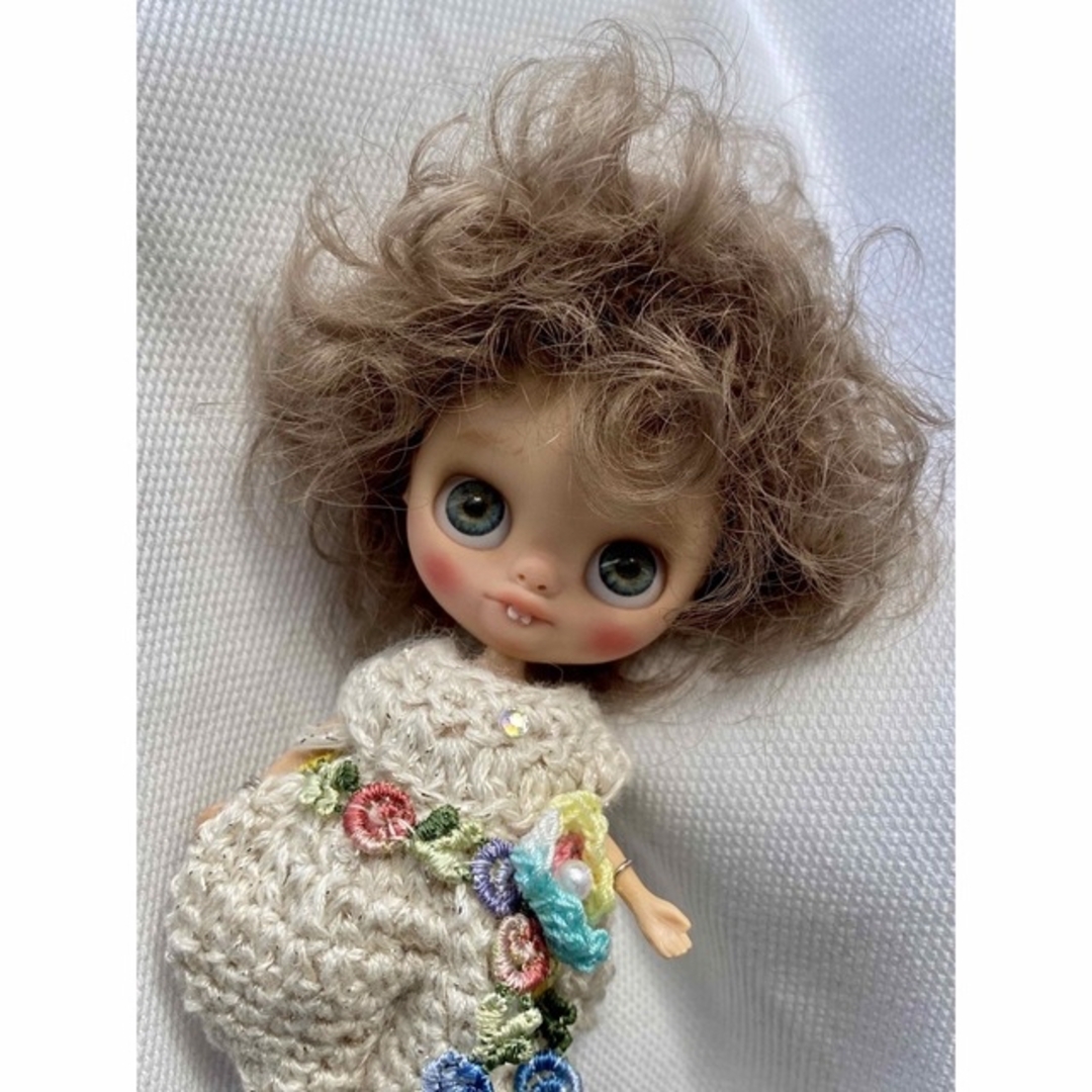 出っ歯ちゃん カスタム プチ子 プチブライス ドール ブライス icy