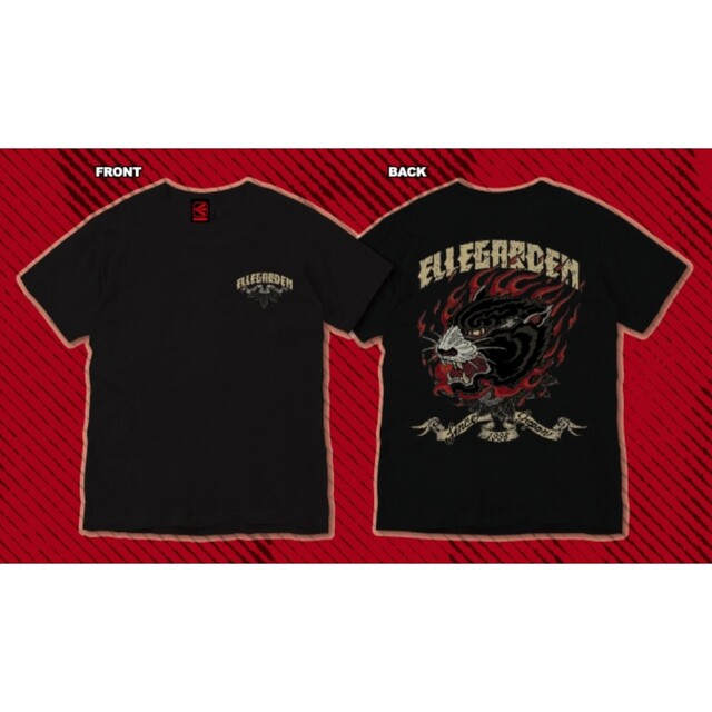 ELLEGARDEN パンサーTシャツ 黒 (L)の通販 by E-ONE's shop｜ラクマ