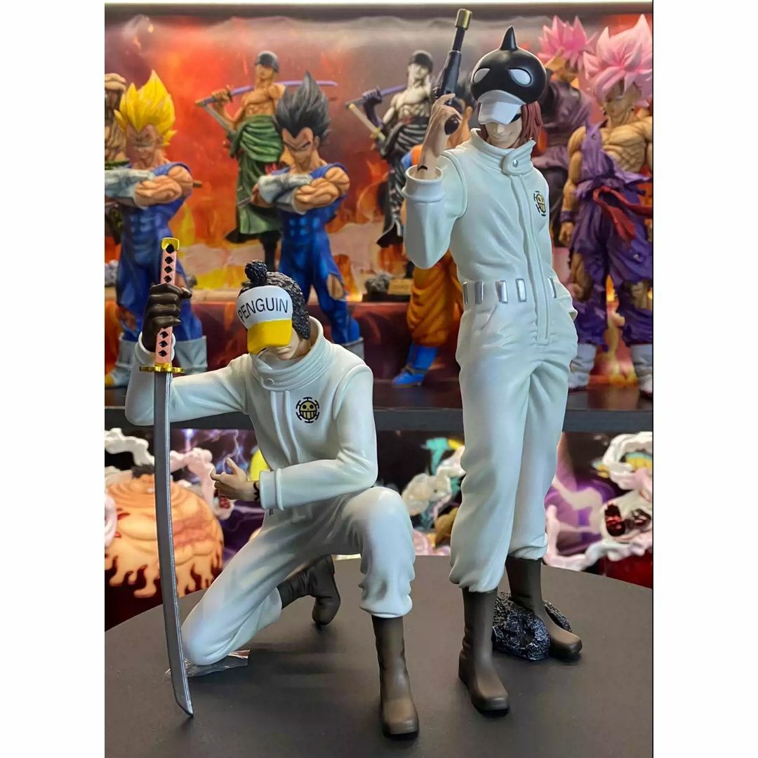 ワンピース ペンギン シャチ 2体セット フィギュア ガレージキット pop