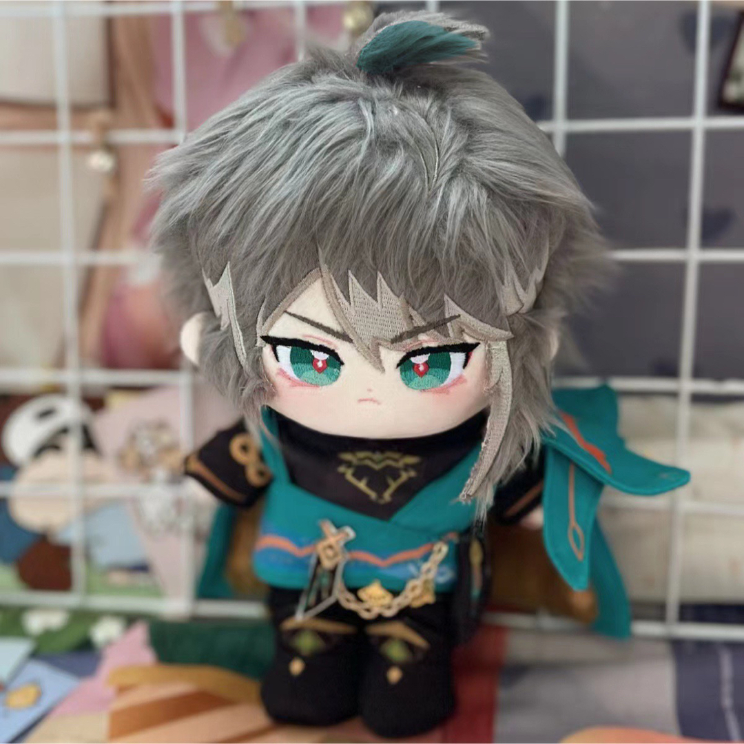 原神 アルハイゼン 着せ替えぬいぐるみ 服付き 20cmの通販 by 柘榴ベア