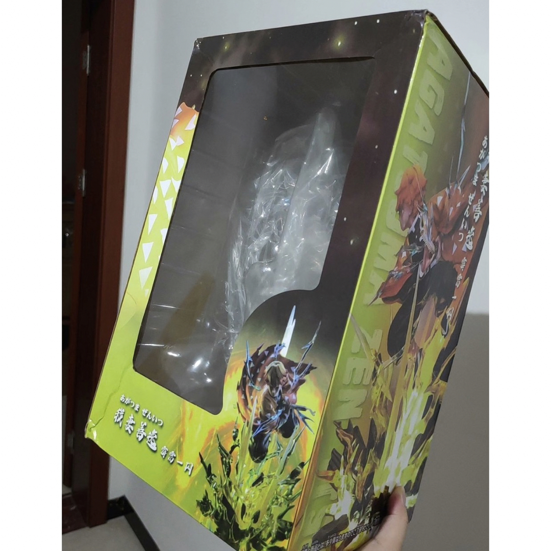 PVC 32cm 我妻 善逸 鬼滅の刃 フィギュア ガレージキットの通販 by