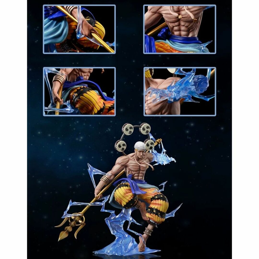 ワンピース 神 エネル ゴッド フィギュア ガレージキット popサイズの