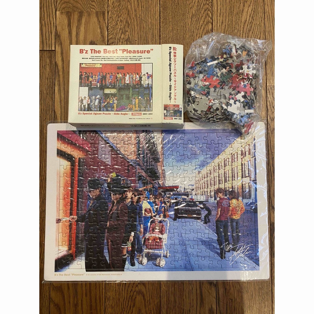 B'z - B'z The Best Pleasure 特製パズル！正面+サイドアングルの通販