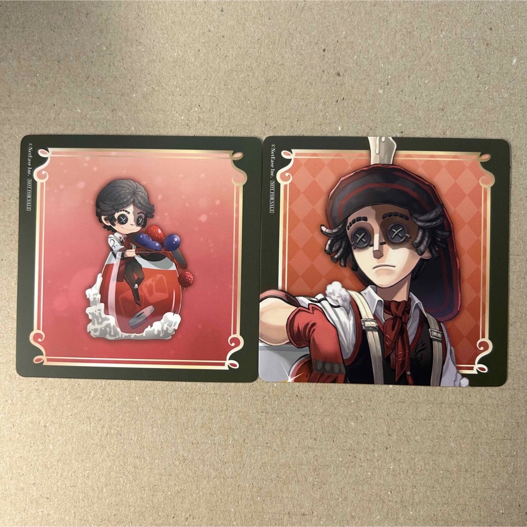 第五人格 マイカクテル 特典コースター 5周年記念 探鉱者 等身 ミニの