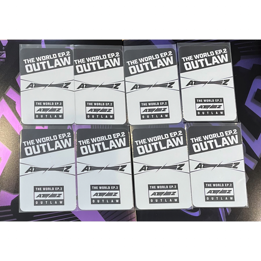 ATEEZ - ATEEZ OUTLAW soundwave 特典トレカ コンプ 【517】の通販 by