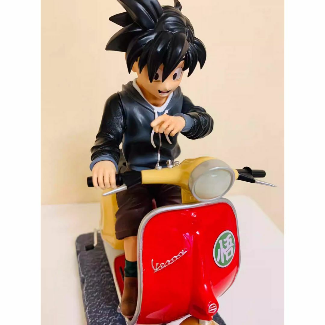 ドラゴンボール 孫悟空 悟飯 バイク フィギュア ガレージキット 1/6