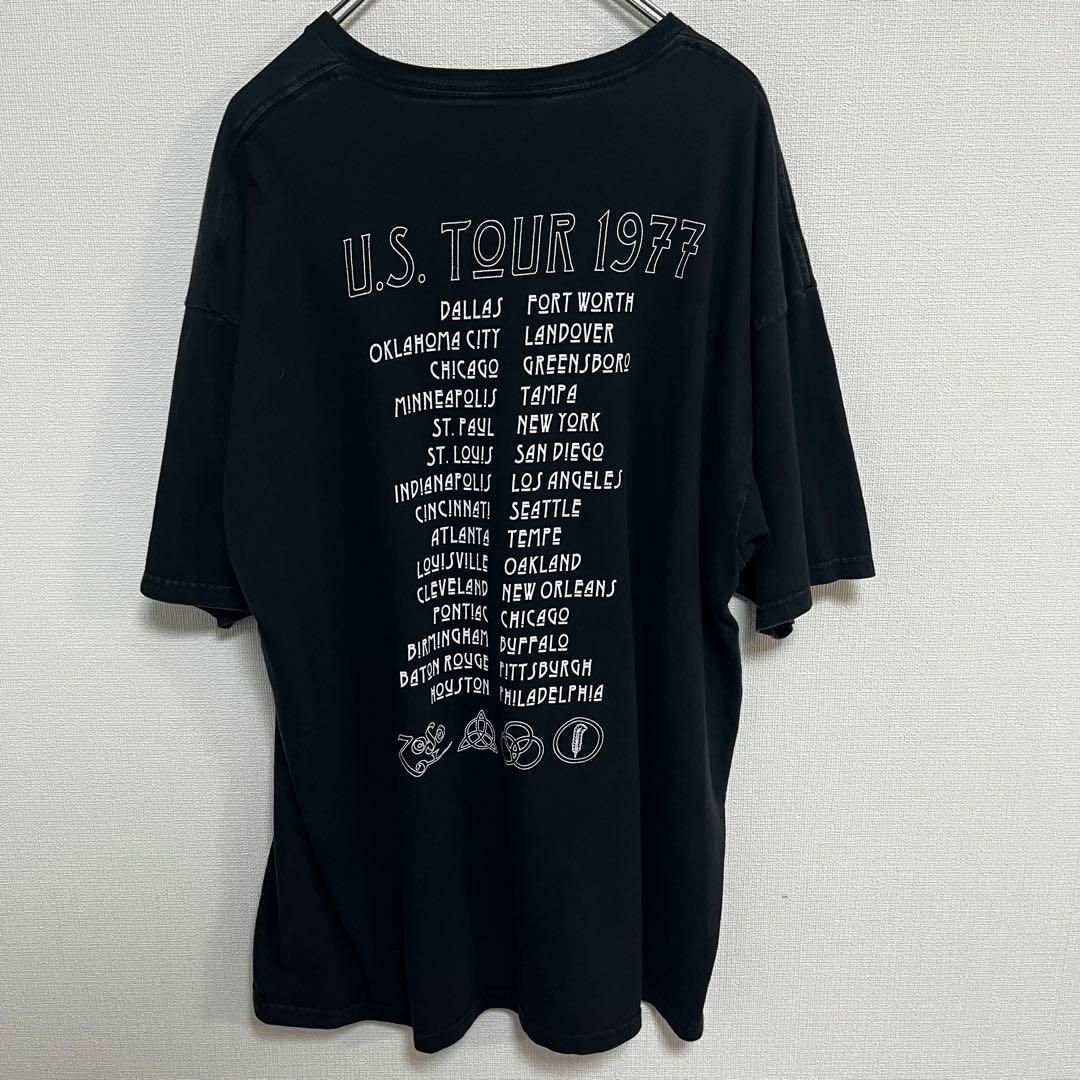 レッドツェペリン バックプリント バンドT ツアー 2003年製 古着の通販