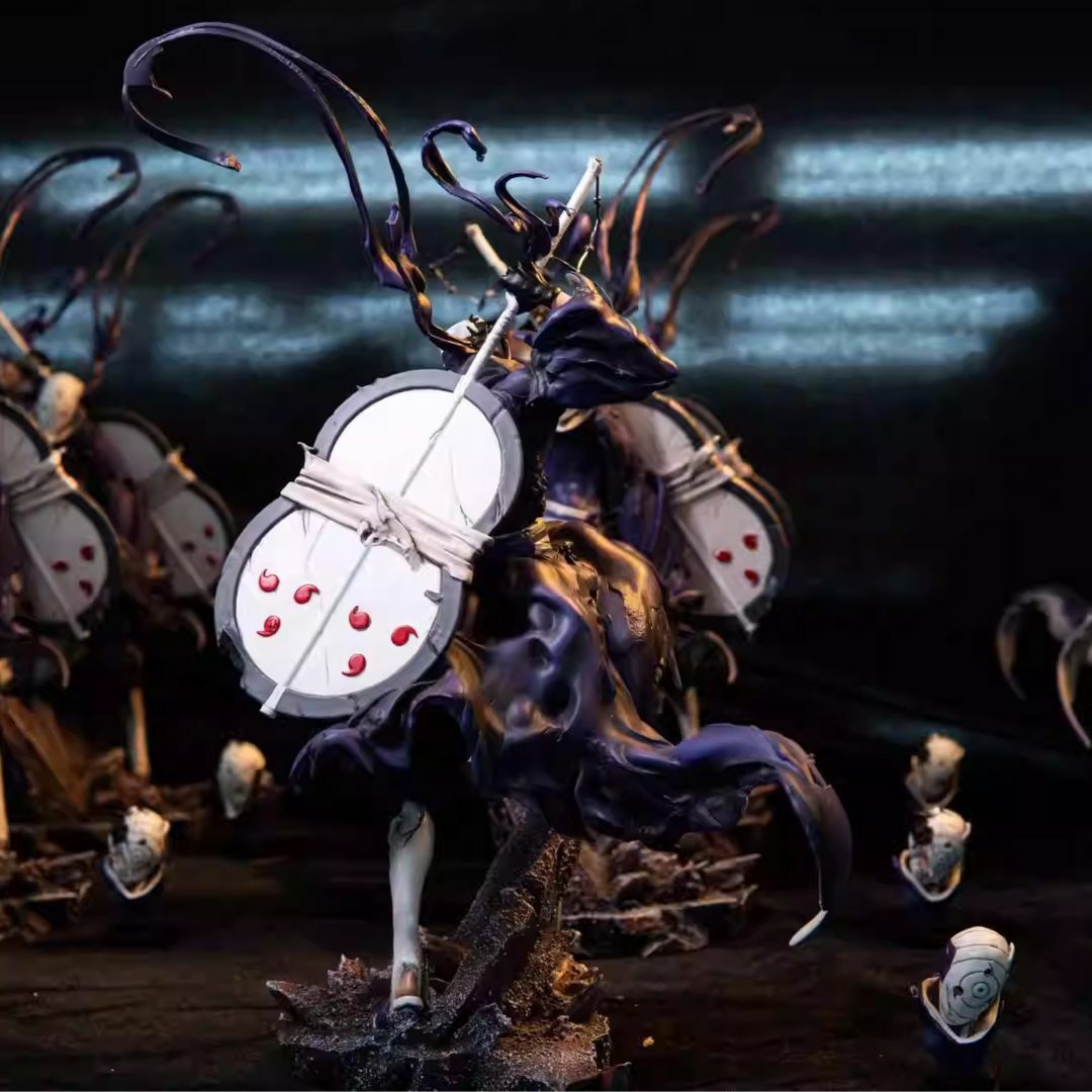 ナルト 疾風伝 うちはオビト ガレージキット 塗装済み完成品