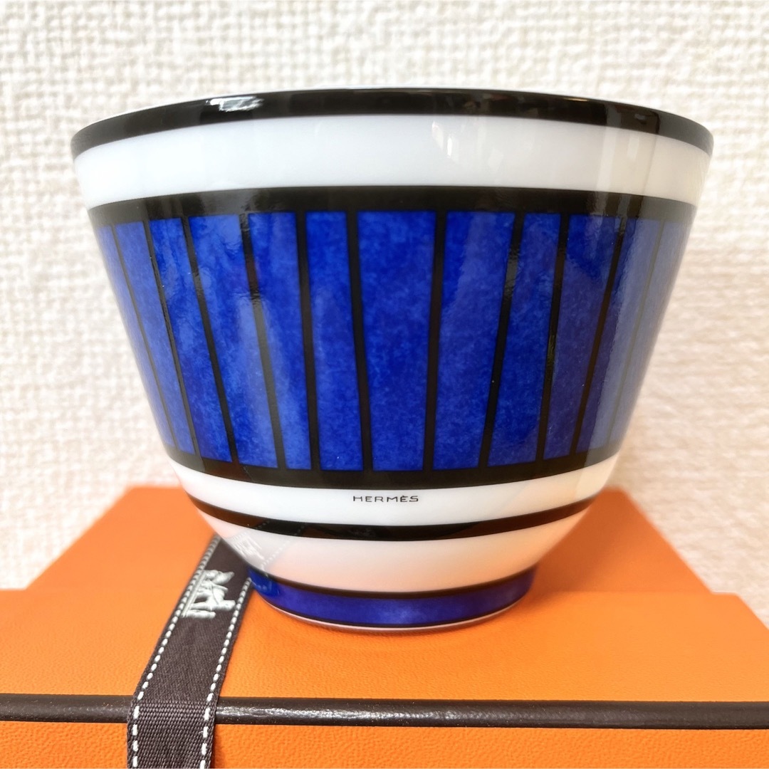 HERMES - 【廃盤 新品】エルメス ブルーダイユール ラージボウル No.3
