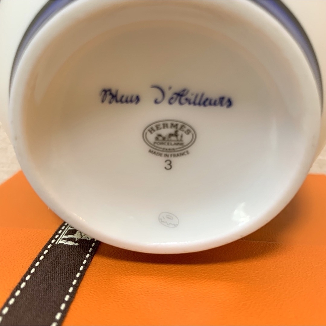 HERMES - 【廃盤 新品】エルメス ブルーダイユール ラージボウル No.3
