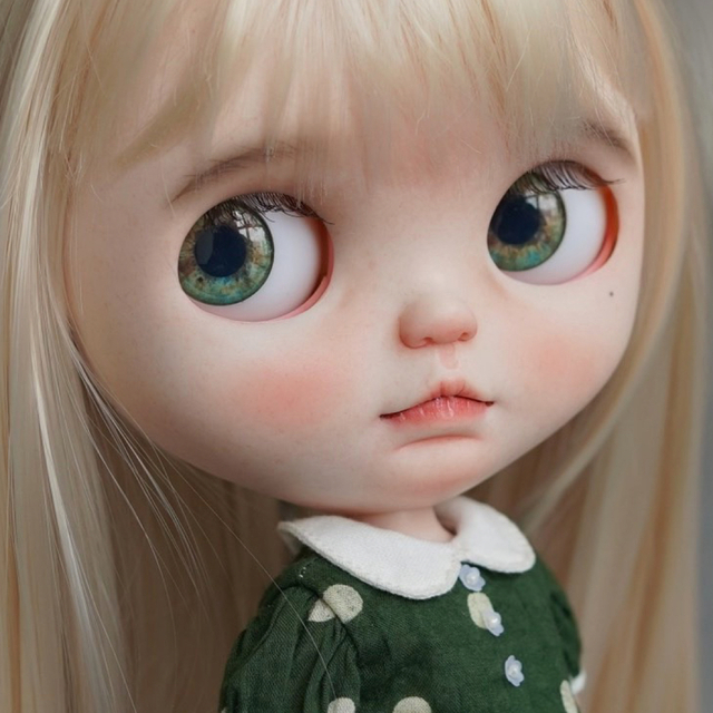 カスタムブライス 人形 海外作家様 カスタムドール ナチュラルメイク