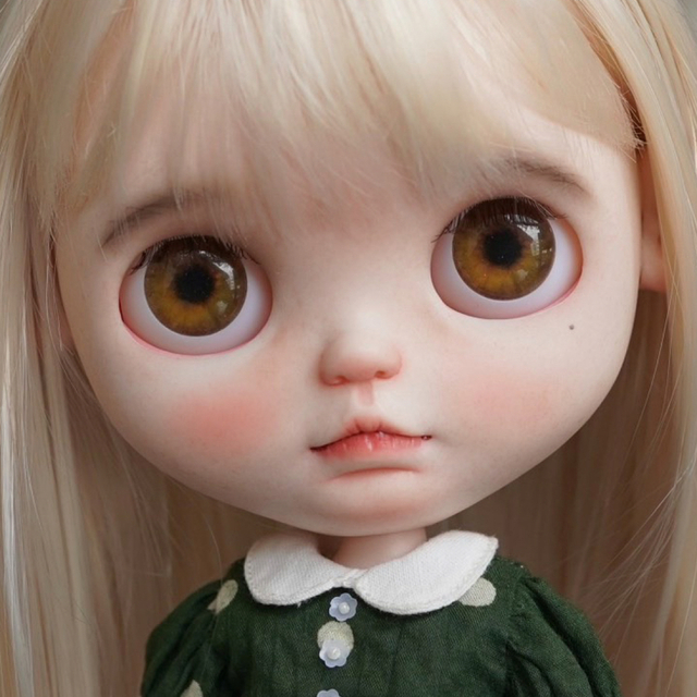 カスタムブライス 人形 海外作家様 カスタムドール ナチュラルメイク