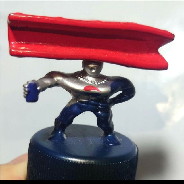 ペプシマンの限定ボトルキャップ10体セット（20年以上前当時物 ）の