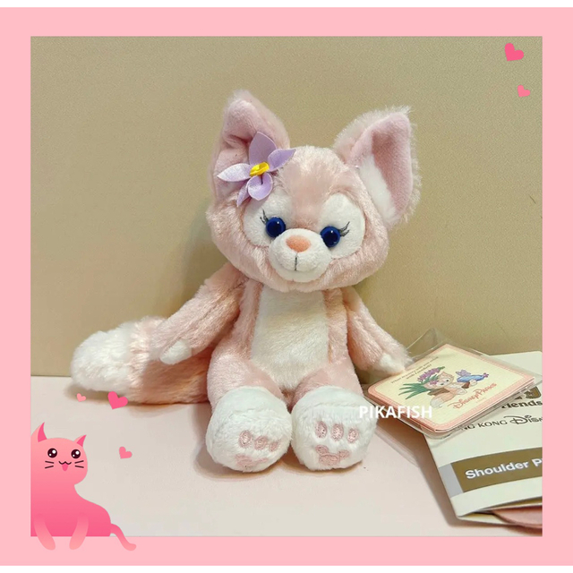 らら 激カワ❗️上海ディズニー リズム リーナベルぬいぐるみss7864