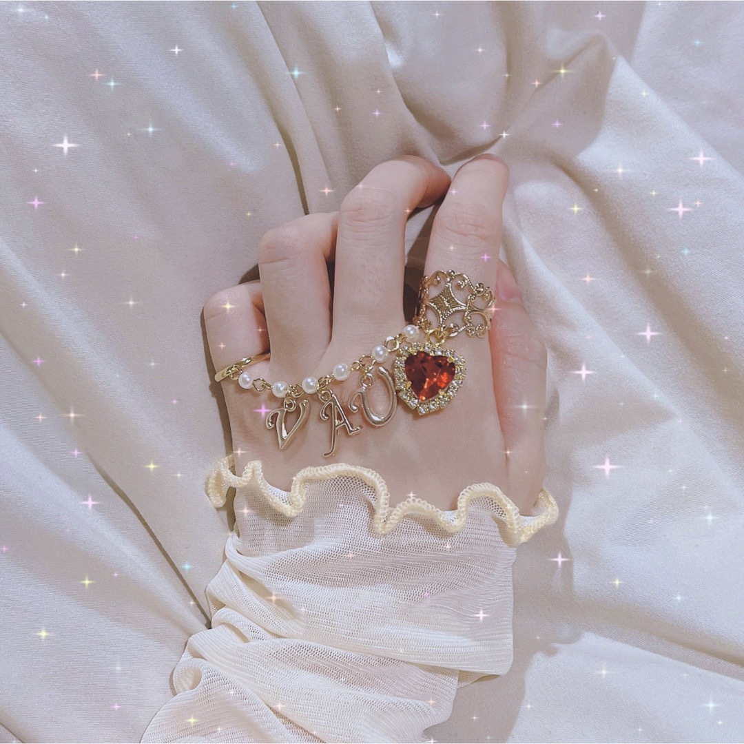 ハンドメイドリングの通販 by a｜ラクマ