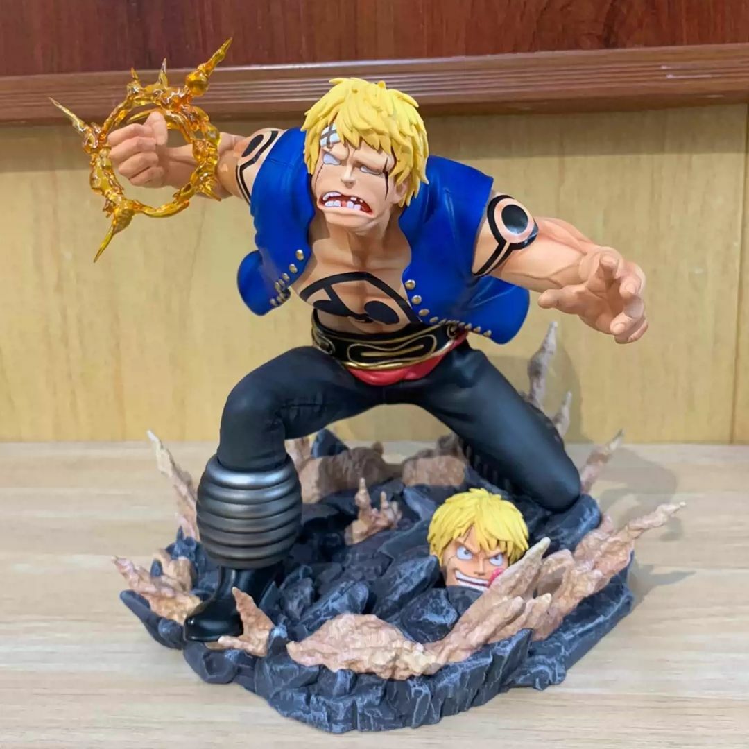 ワンピース ハイエナ ベラミー フィギュア ガレージキット BTスタジオ