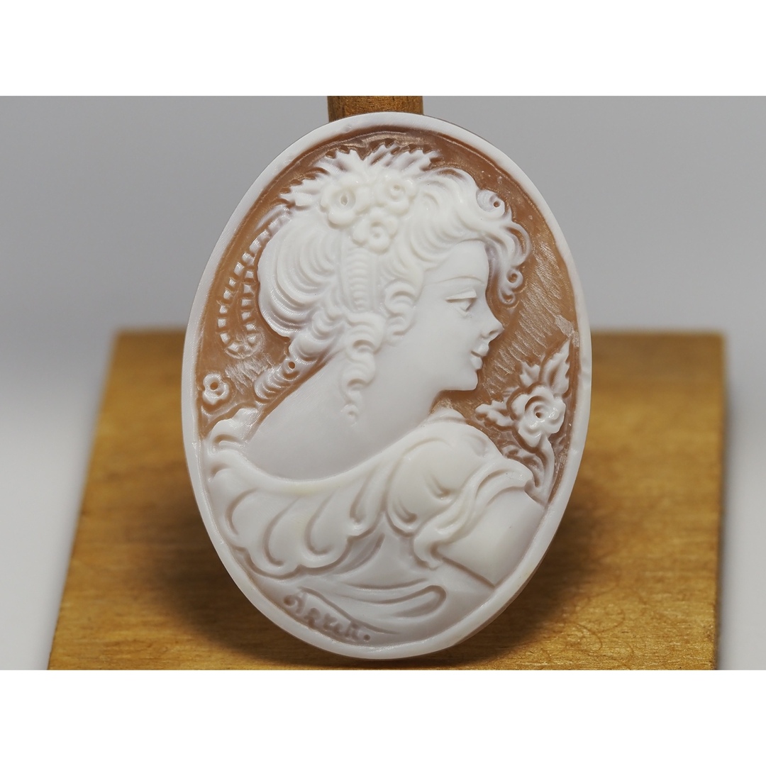 幸せの形母の愛シェルカメオルース