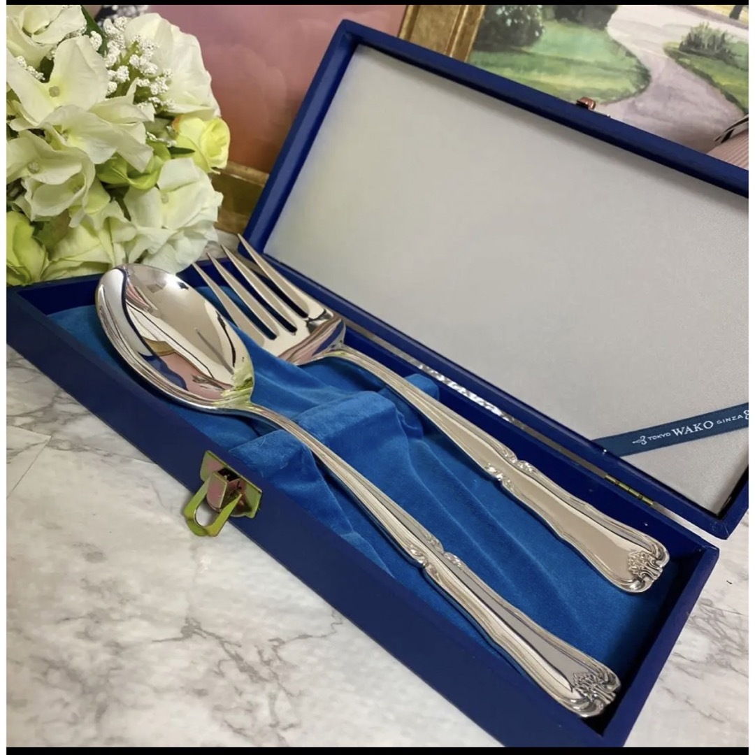和光 WAKO シルバー 銀製 カラトリー スプーン フォークの通販 by