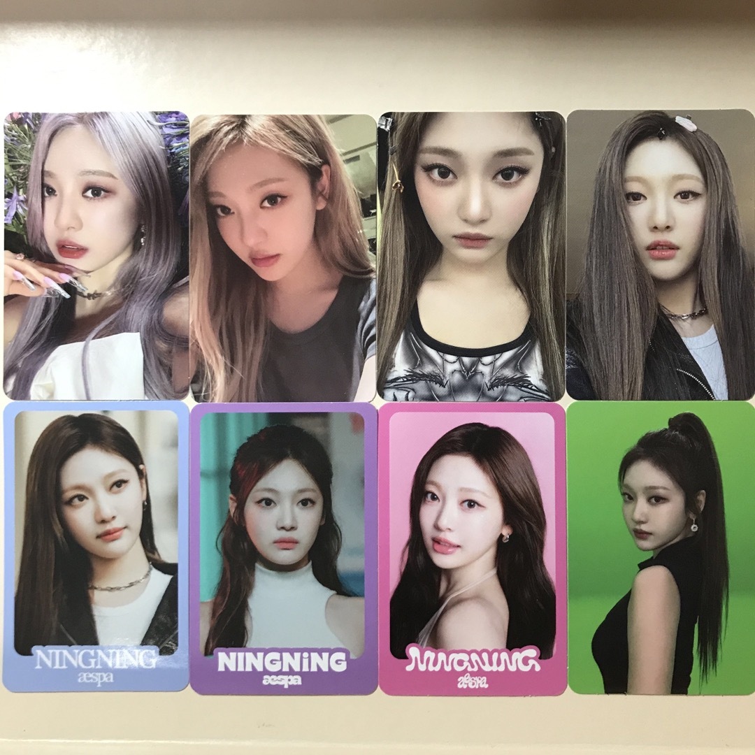 aespa ニンニン Come to MY illusion トレカ8枚セットの通販 by よう