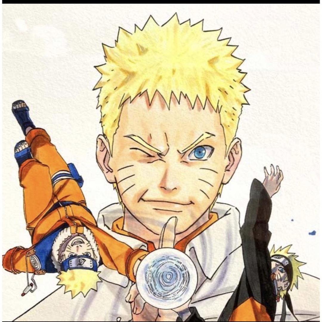 集英社 - 【限定・非売品】NARUTO 高級複製原画 ナルト サスケ ナルト