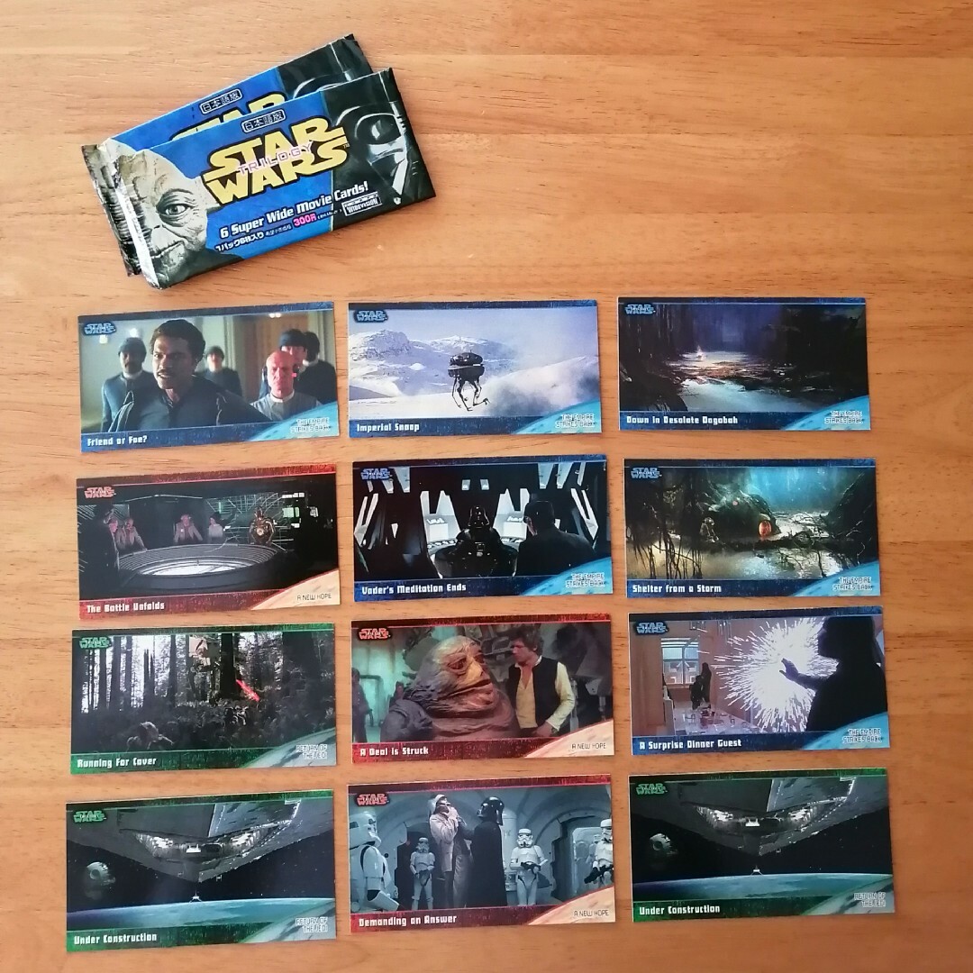 スターウォーズ スーパーワイドムービーカード 12枚 トレカの通販 by