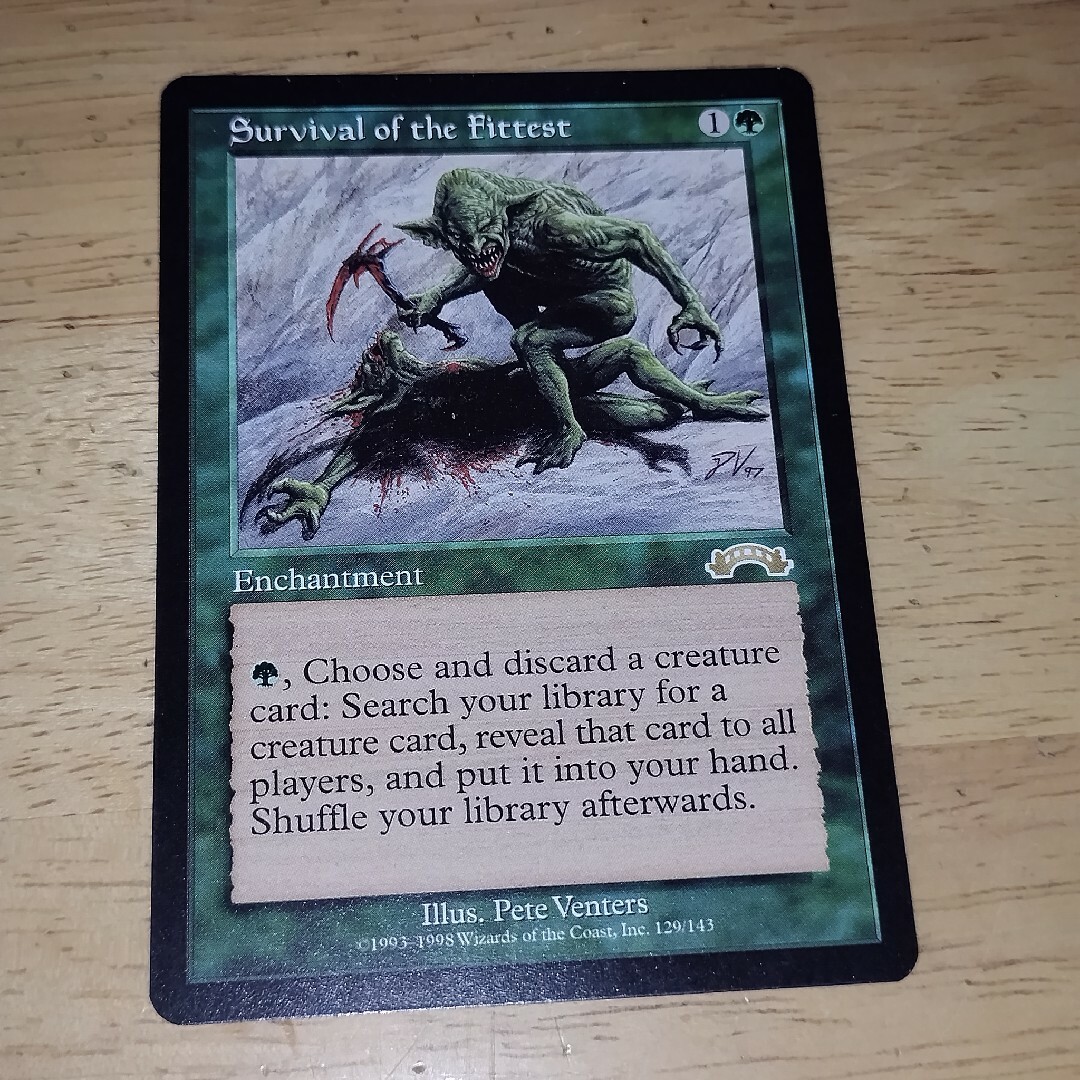 MTG 適者生存/Survival of the Fittest 英語版 ENの通販 by rob's shop