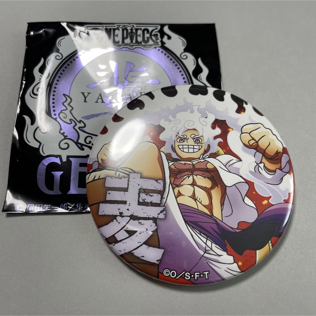 ONE PIECE - 【ワンピース】輩缶バッジ ルフィ ニカ ギア5 GEAR5