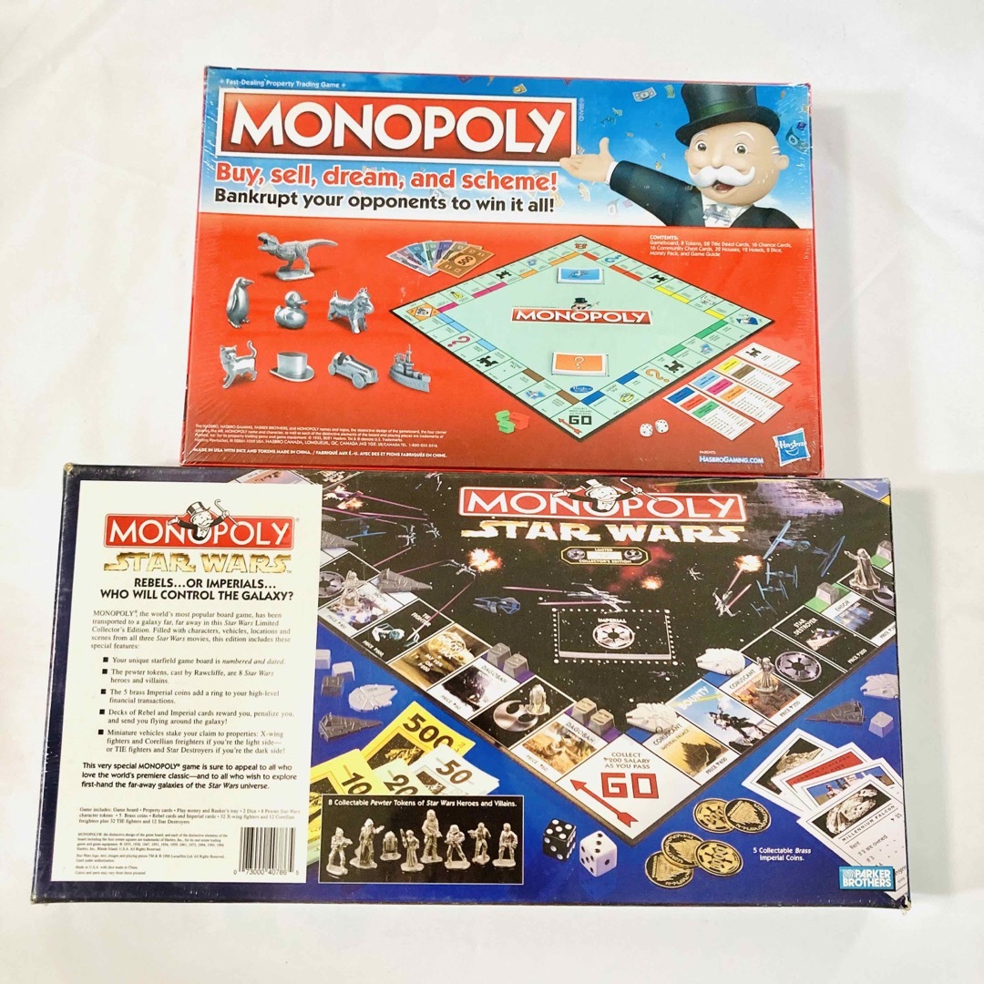 未開封】モノポリー +スターウォーズ コレクターズエディション ボード